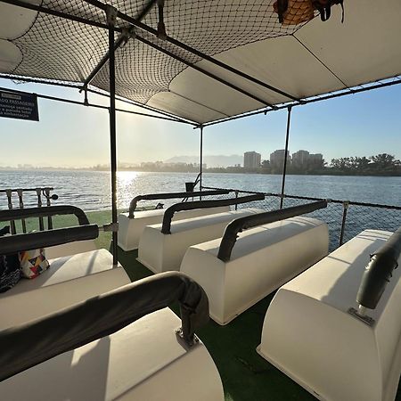 Barra Da Tijuca - 9 - Flat Premium Com Cozinha, Fogao Cooktop, Geladeira Grande, Smart Tv Grande, Lindo E Muitissimo Confortavel, Balsa Para A Praia Gratis E Estacionamento Gratuito Rio de Janeiro Extérieur photo
