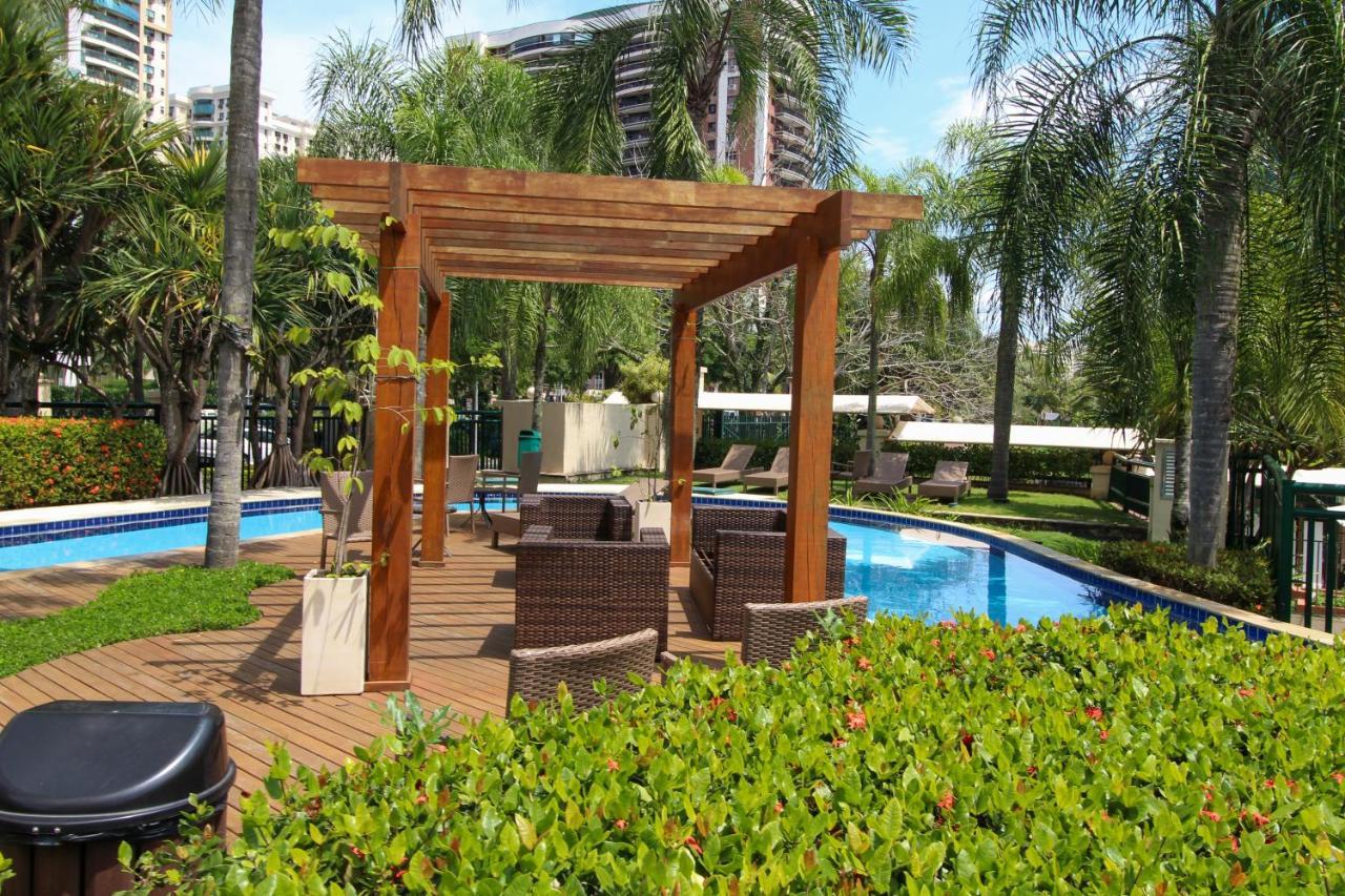 Barra Da Tijuca - 9 - Flat Premium Com Cozinha, Fogao Cooktop, Geladeira Grande, Smart Tv Grande, Lindo E Muitissimo Confortavel, Balsa Para A Praia Gratis E Estacionamento Gratuito Rio de Janeiro Extérieur photo