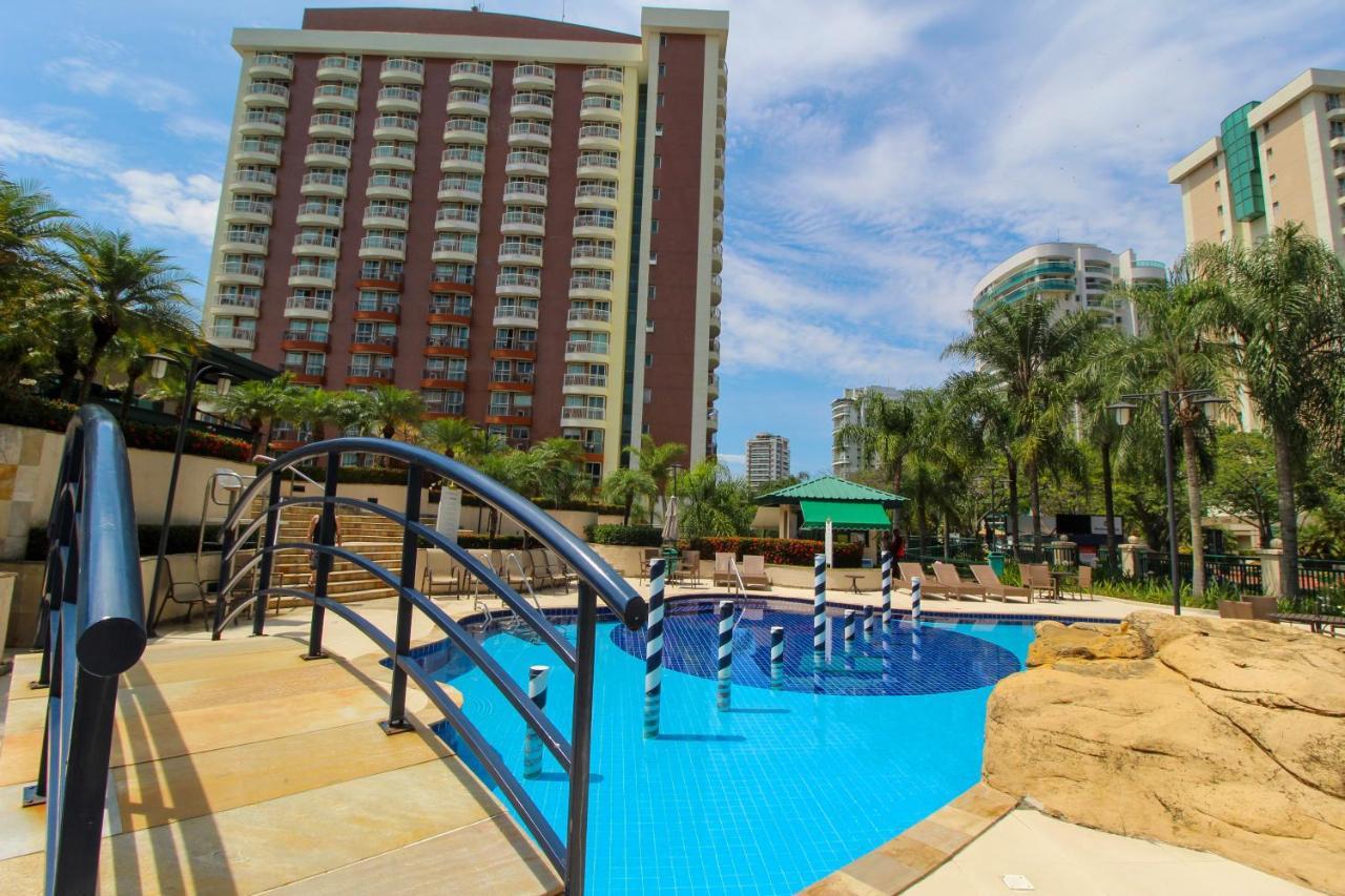Barra Da Tijuca - 9 - Flat Premium Com Cozinha, Fogao Cooktop, Geladeira Grande, Smart Tv Grande, Lindo E Muitissimo Confortavel, Balsa Para A Praia Gratis E Estacionamento Gratuito Rio de Janeiro Extérieur photo