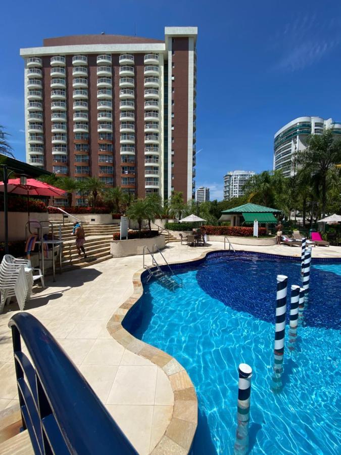 Barra Da Tijuca - 9 - Flat Premium Com Cozinha, Fogao Cooktop, Geladeira Grande, Smart Tv Grande, Lindo E Muitissimo Confortavel, Balsa Para A Praia Gratis E Estacionamento Gratuito Rio de Janeiro Extérieur photo